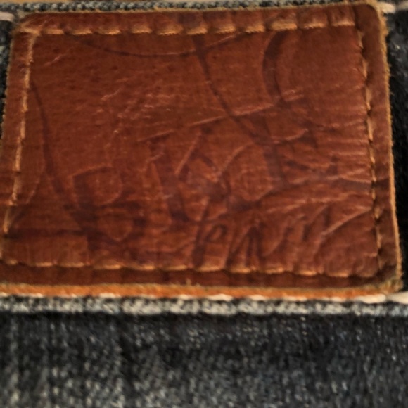 BKE Couture  size 31  blue jeans straight cropped shown  w/ cuff NWT - Picture 10 of 16